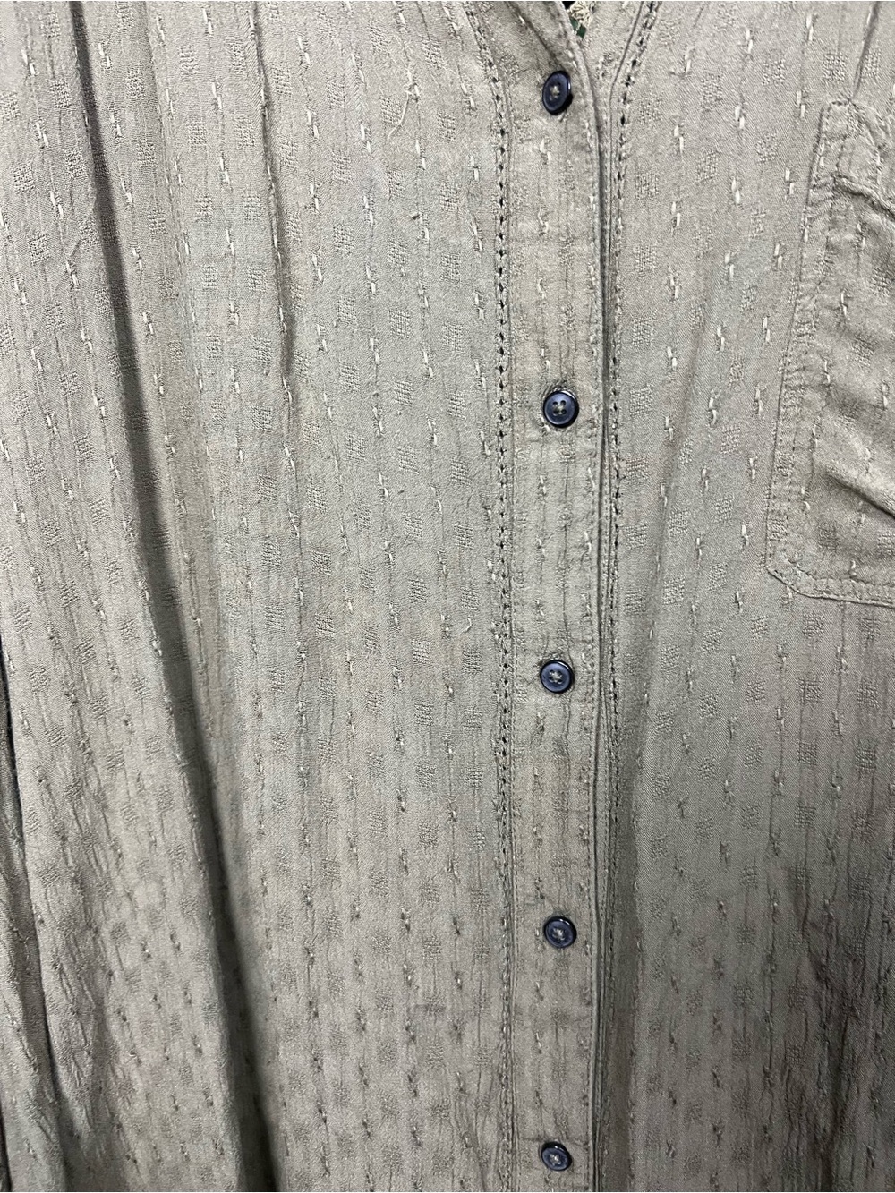 FREE PEOPLE | The Best Crochet Button Down Blouse - Picture 6 of 9